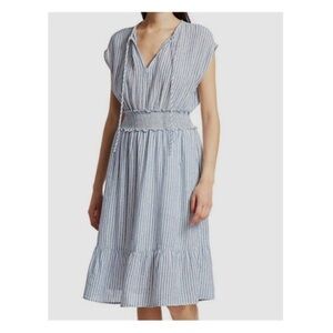 RAILS Ashlyn Dress Fremont Stripe Linen Blend Sleeveless XS Coastal Cowgirl Boho
